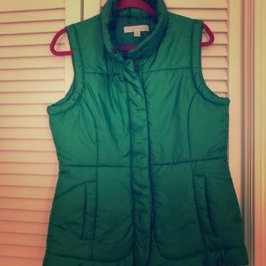 NY & Co. Green Puffer Vest